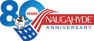 naugahyde-80th-logo